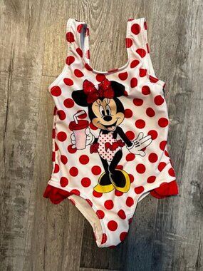 Minnie Mouse Swimsuit 12m